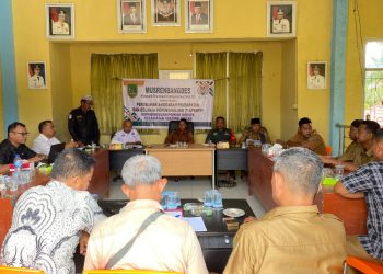 Babinsa Koramil 0321-06/Tanjung Medan Hadiri Musrenbang Desa