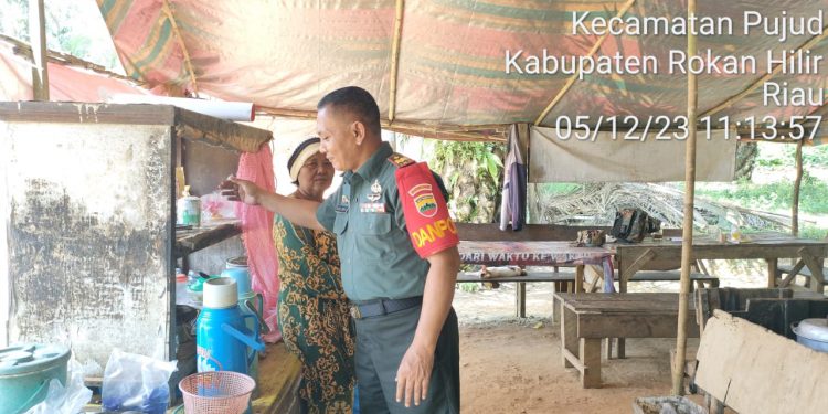 Babinsa Koramil 0321-06/TM Kembali Lakukan Pendampingan UMKM