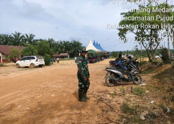 Babinsa Koramil 06/TM PAM Kampanye Terbuka Caleg DPR RI