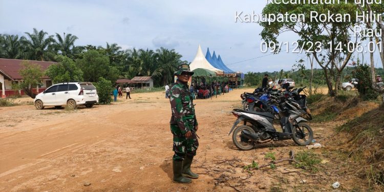 Babinsa Koramil 06/TM PAM Kampanye Terbuka Caleg DPR RI