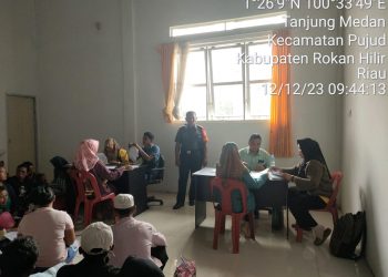 Danpos Ramil 06/TM Laksanakan Pengamanan Penyaluran BLT APBD