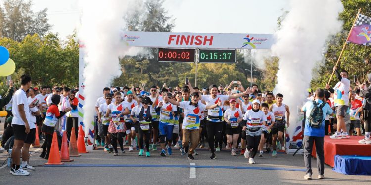 Jaga Kesehatan, PHR Hadirkan Kolaboratif Run 2024 di Duri