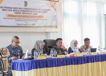 Bupati Rohil Buka Musrenbang Kecamatan Tanah Putih Sekaligus Pimpin Musyawarah 