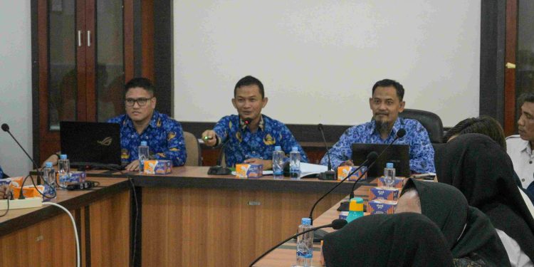 Bappeda Rohil Gelar Rapat Evaluasi Serentak Hasil Pencegahan Stunting Tahun 2024