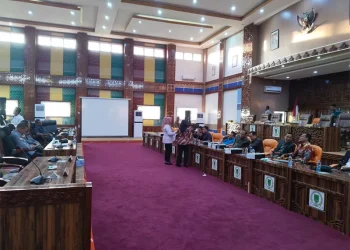 DPRD Rohil Hearing dengan BUMD SPR Bahas Soal Pengelolaan Dana PI