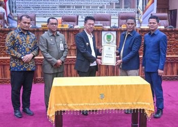 Bupati Rohil Sampaikan Rancangan Perubahan KUA dan PPAS Tahun Anggaran 2024