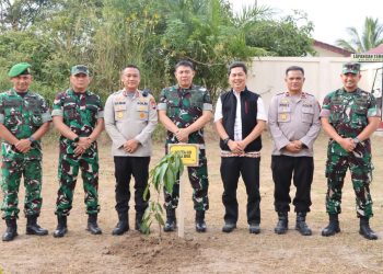 Danrem 031/Wira Bima Silaturahmi ke Polres Rohil, Perkuat Sinergi TNI–Polri Jelang Pengamanan Akhir Tahun