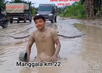 Warga “Sulap” Jalan Rusak Jadi Lokasi Rekreasi Dadakan, Pemerintah Diminta Tidak Tutup Mata