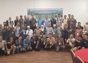 DKPP Rohil Gelar Sosialisasi di Bagan Batu, Dorong Legalitas Sawit Rakyat