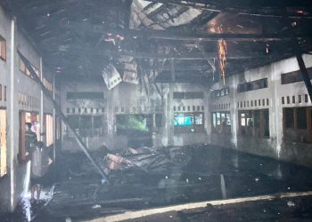 SMP Al Hitidyah di Pasir Limau Kapas Ludes Terbakar, Kerugian Capai Rp250 Juta