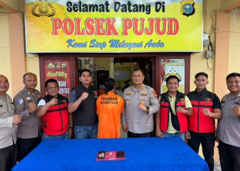 Polsek Pujud Ringkus Residivis Narkoba di Sei Meranti, Dua Paket Sabu Diamankan