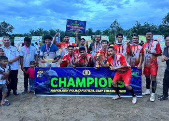 Kapolsek Pujud Futsal Cup 2026 Resmi Ditutup, Jadi Ajang Silaturahmi dan Kampanye Anti Narkoba