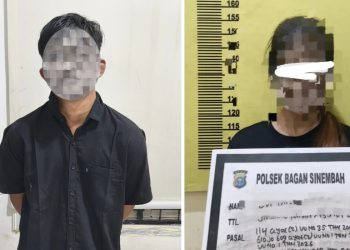 Polsek Bagan Sinembah Gerebek Penginapan di Bagan Batu, 54,3 Gram Sabu dan 18 Butir Ekstasi Diamankan