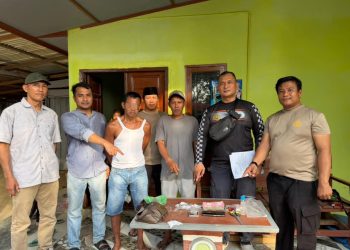 Polsek Pujud Hatrick Pengungkapan Narkoba, Residivis Diamankan bersama Sabu dan Ekstasi