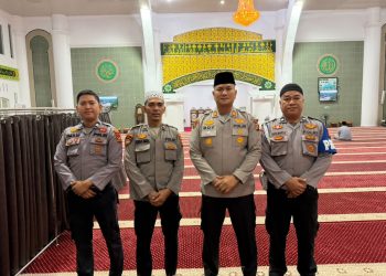 Polsek Bukit Kapur Perkuat Silaturahmi Lewat Program Subuh Keliling, Ajak Masyarakat Jaga Kamtibmas