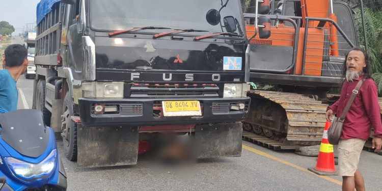 Pekerja Proyek Pipa Gas Dusem Jadi Korban Kecelakaan di KM 37 Balam