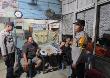 Polsek Bagan Sinembah Gelar KRYD, Cegah Gangguan Kamtibmas di Lokasi Keramaian