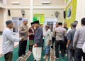Subuh Keliling di Masjid At Taubah, Polsek Bukit Kapur Perkuat Kedekatan dengan Masyarakat