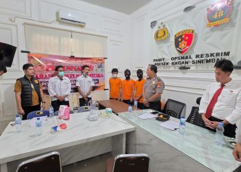 Polsek Bagan Sinembah Musnahkan 109,44 Gram Sabu dari Kasus Tiga Tersangka