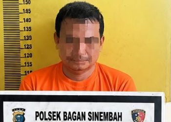 Polsek Bagan Sinembah Amankan Pria 49 Tahun, Dua Paket Sabu Disita