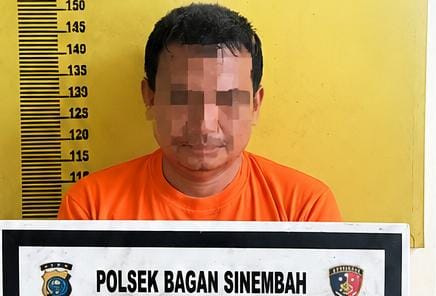 Polsek Bagan Sinembah Amankan Pria 49 Tahun, Dua Paket Sabu Disita