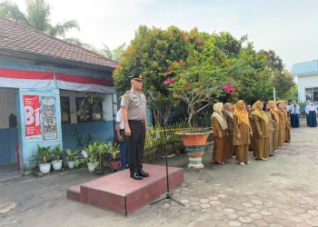 Cegah Perkelahian Antar Pelajar, Kapolsek Bukit Kapur Beri Edukasi di SMPN 11 Dumai
